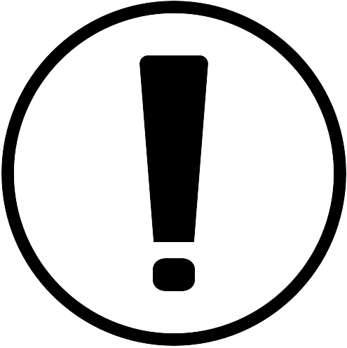 Icon Vorsicht Achtung