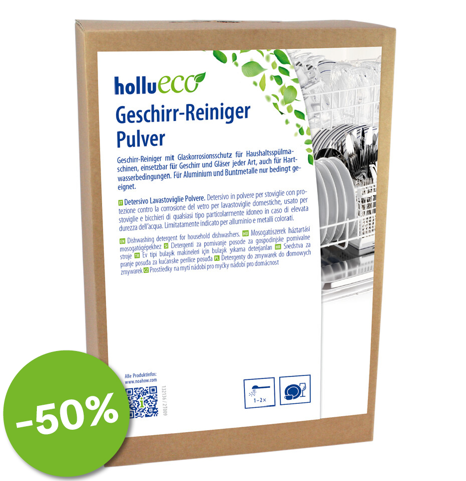 hollueco Geschirr-Reiniger Pulver