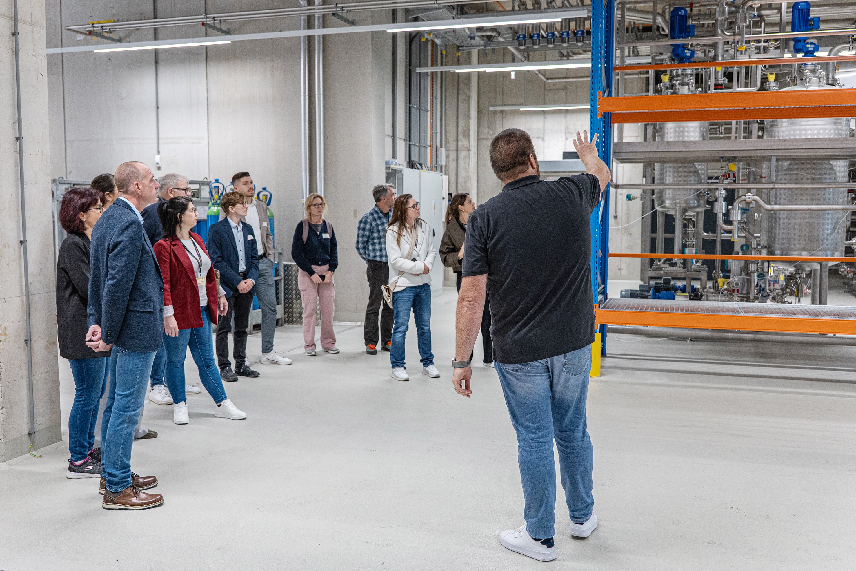 Führung durch die Produktion