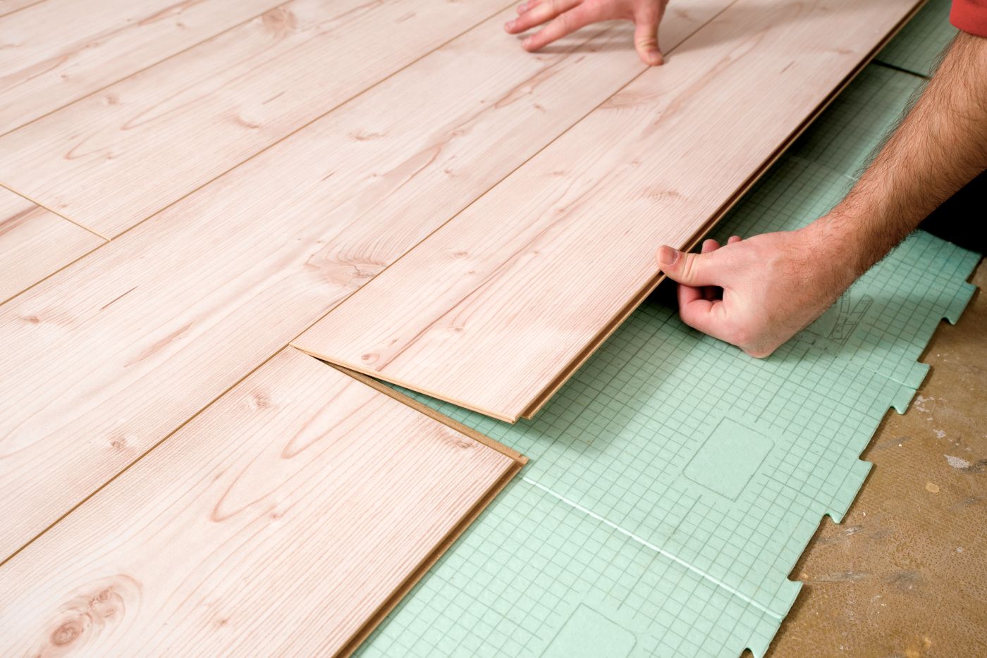 Laminatboden Klicksystem