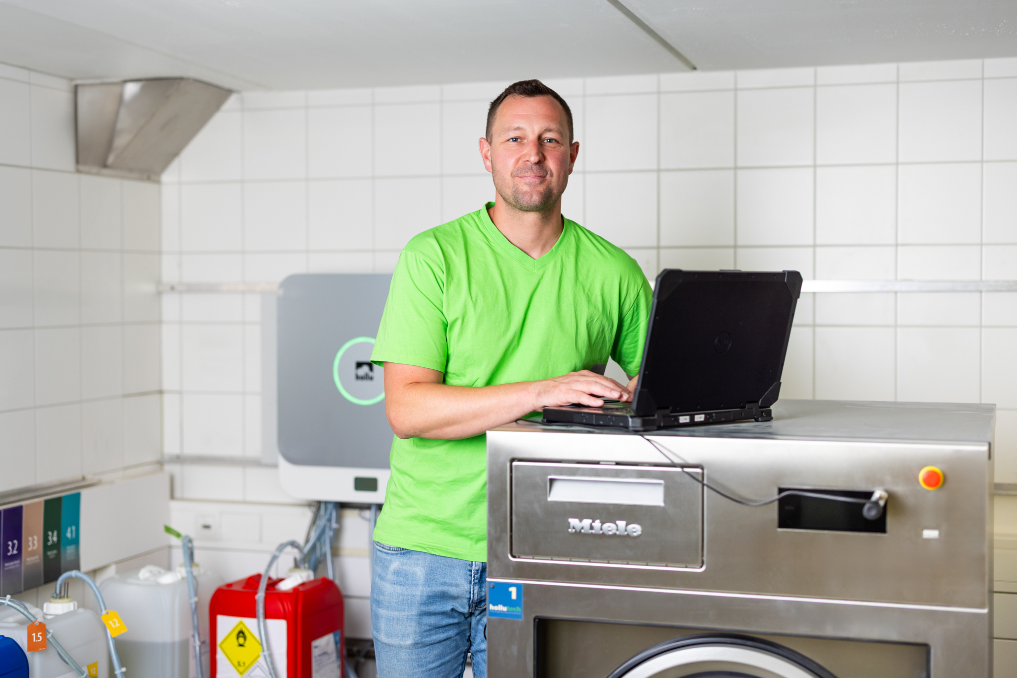 Kundenservice-Waschmaschine