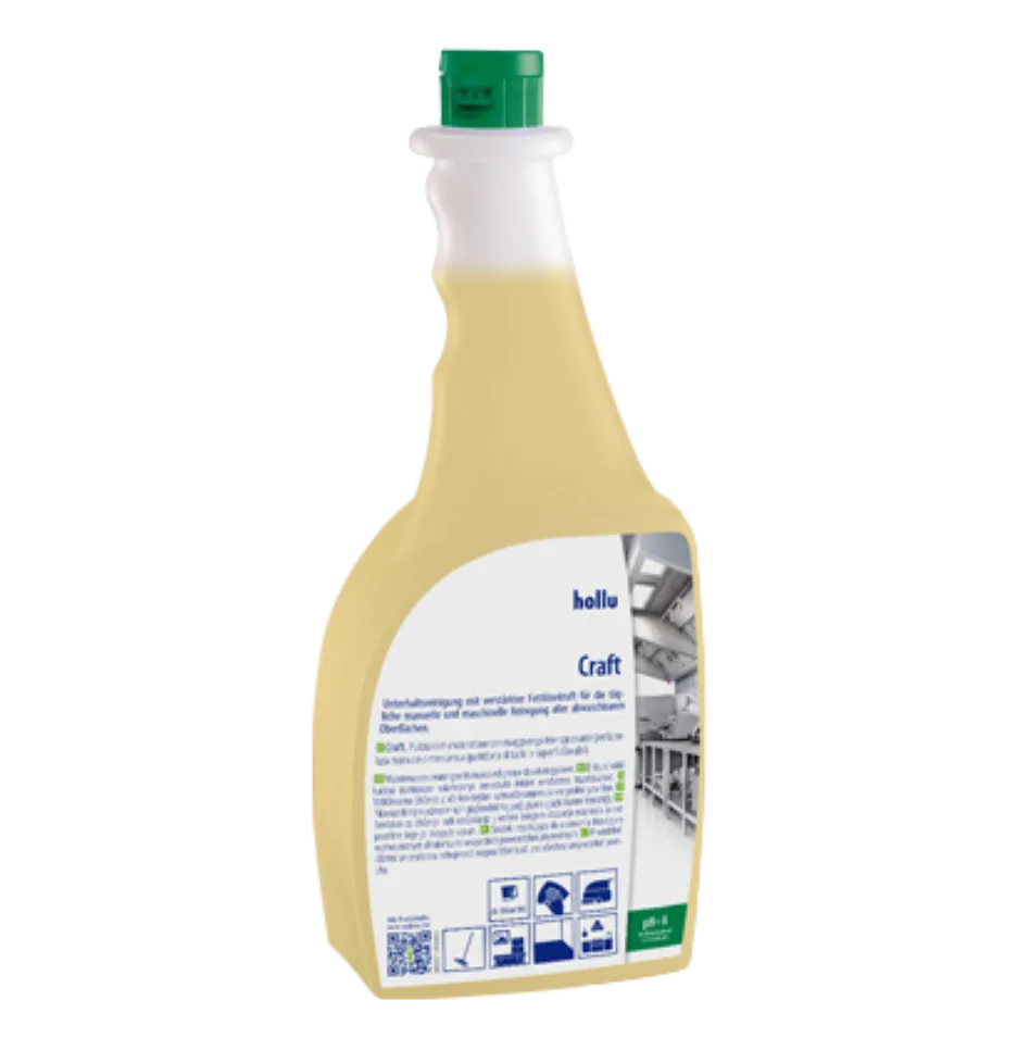 Flasche mit gelblicher Flüssigkeit und grüner Verschlusskappe