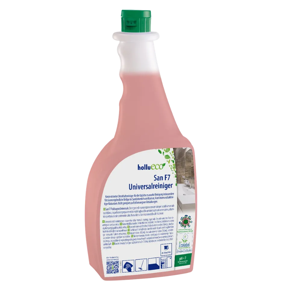 Flasche mit roter Flüssigkeit und grünem Verschluss